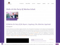 der-party-dj.de Webseite Vorschau