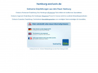 hamburg-exclusiv.de Webseite Vorschau