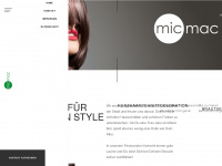 mic-mac.de Webseite Vorschau