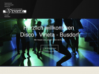 disco-vineta.de Webseite Vorschau