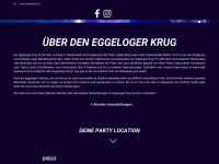 eggeloger-krug.de Webseite Vorschau