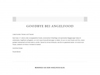 angelfood.ch Webseite Vorschau