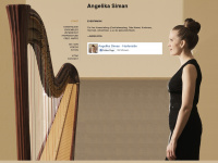 angelika-harfe.at Webseite Vorschau