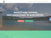 angelpark-thoense.de Webseite Vorschau