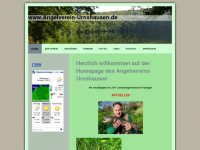 angelverein-urnshausen.de Webseite Vorschau