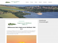 anglerverein-muehlbeck.de Webseite Vorschau