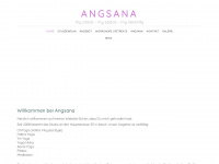 angsana.ch Webseite Vorschau