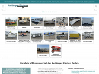 anhaenger-handel.de Webseite Vorschau