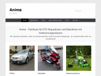 anima-berlin.de Webseite Vorschau