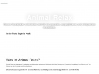 animal-relax.ch Webseite Vorschau