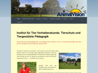 animalvision.de Webseite Vorschau