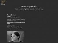 anina-groeger.de Webseite Vorschau