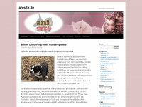 anisite.de Webseite Vorschau