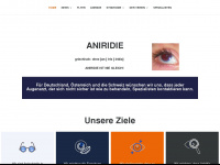 aniridie-wagr.de Webseite Vorschau