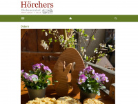 hoerchers-bauernhof.de Webseite Vorschau
