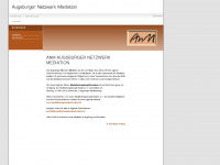 anm-augsburg-mediation.de Webseite Vorschau