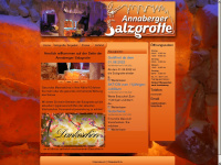 annaberger-salzgrotte.de Webseite Vorschau