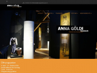 annagoeldin.ch Webseite Vorschau