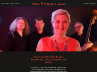 annamarquez.at Webseite Vorschau