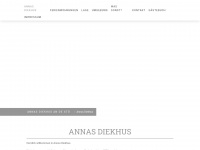 annas-diekhus.de Webseite Vorschau