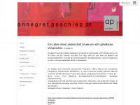 annegretposchlep.com Webseite Vorschau