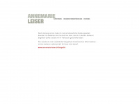 annemarie-leiser.ch Webseite Vorschau