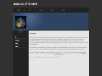 antares-it.ch Webseite Vorschau