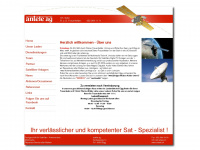 antele.ch Webseite Vorschau