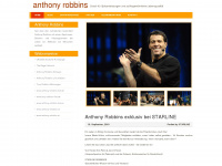 anthony-robbins.at Webseite Vorschau