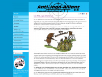 anti-jagd-allianz.de Webseite Vorschau