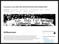 antifa-nazis-ddr.de Webseite Vorschau