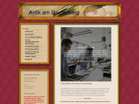 antik-am-grudenberg.de Webseite Vorschau