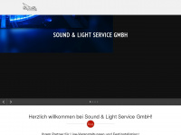sound-light-service.de Webseite Vorschau