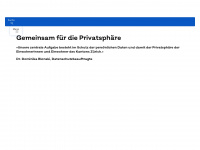 datenschutz.ch Webseite Vorschau