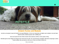 petstyle.net Webseite Vorschau