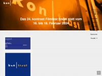 kontrast-filmfest.de Webseite Vorschau