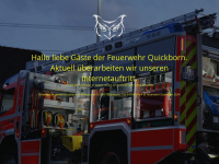 feuerwehr-quickborn.de Webseite Vorschau