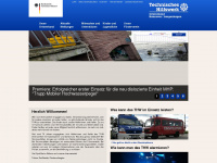 thw-hannover.de Webseite Vorschau