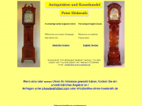 antike-uhren-hoederath.de Webseite Vorschau