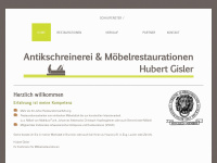antikschreinerei-hubert-gisler.ch Webseite Vorschau
