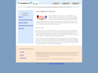 thailand-dienst.de Webseite Vorschau