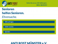 antirost-muenster.de Webseite Vorschau