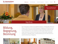 antoniushaus-vechta.de Webseite Vorschau