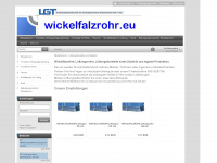 wickelfalzrohr.eu Webseite Vorschau