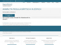 anwaeltin-zuerich.ch Webseite Vorschau