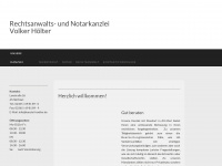 anwalt-notar-hoelter.de Webseite Vorschau