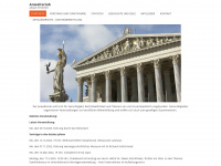 anwaltsclub.at Webseite Vorschau