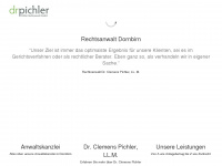 anwaltskanzlei-pichler.at Webseite Vorschau