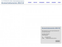 anwaltskanzlei-seitz.de Webseite Vorschau