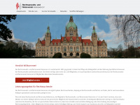 anwaltsverein-hannover.de Webseite Vorschau